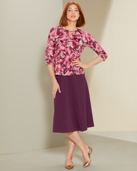 Brushstrokes Print Tee