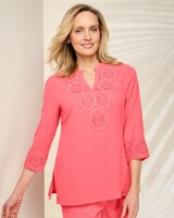 Easy Breezy Crochet Tunic thumbnail number 1