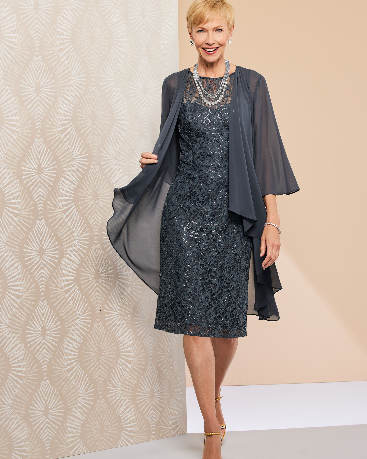 Sequin coat dress on sale