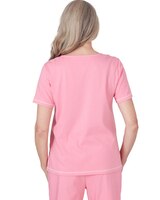 Alfred Dunner® Miami Beach Embroidered Palm Tree Short Sleeve Top thumbnail number 2