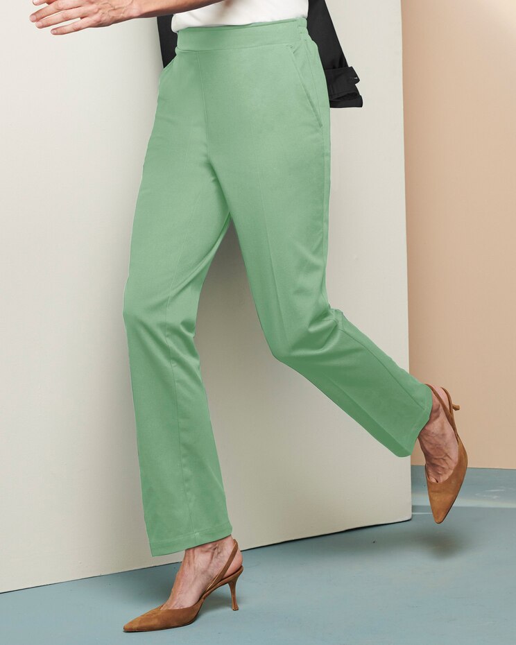 Comfort Stretch Pull-On Pants image number 1
