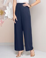 Special Occasion Chiffon Pull-On Pants by Alex Evenings thumbnail number 1