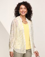 Sand Dune Print Blouse thumbnail number 1