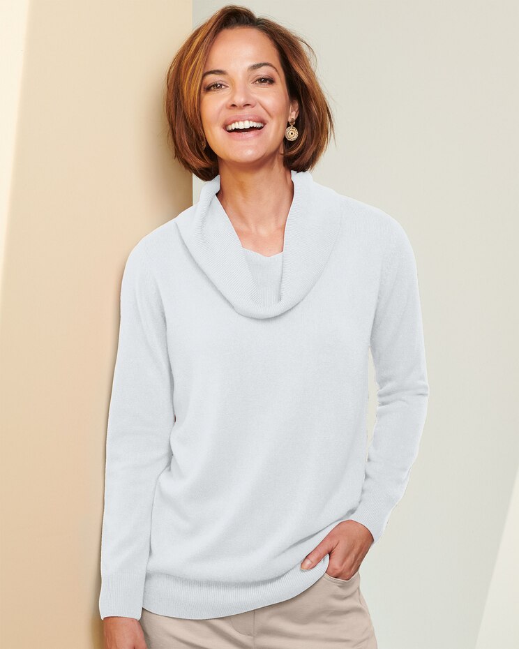 Soft Spun® Acrylic Cowl Tunic image number 1