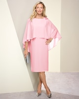 Flirty Cape Dress thumbnail number 1