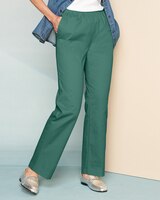 Classic Comfort® Straight Leg Pull-On Pants thumbnail number 1