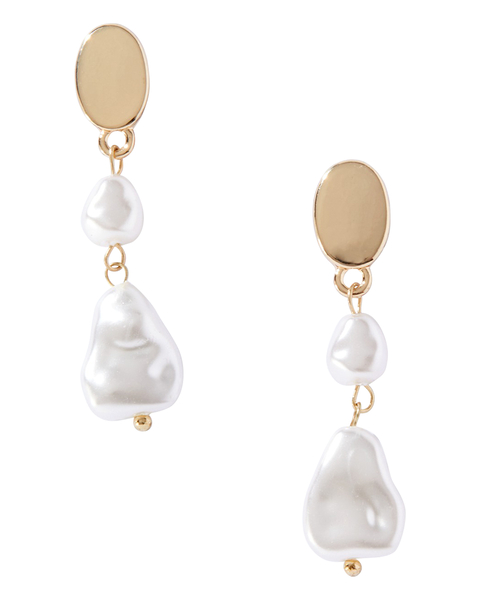 Rows Of Pearls Earrings