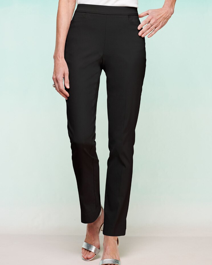 Slimtacular® Ultimate Fit Slim Leg Pull-On Pants image number 1