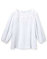 Washed Crepe Soutache Blouse thumbnail number 3