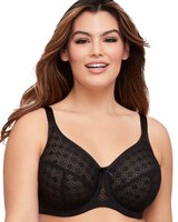 Glamorise Full Figure Plus Size Lace Comfort WonderWire Bra Underwire thumbnail number 1