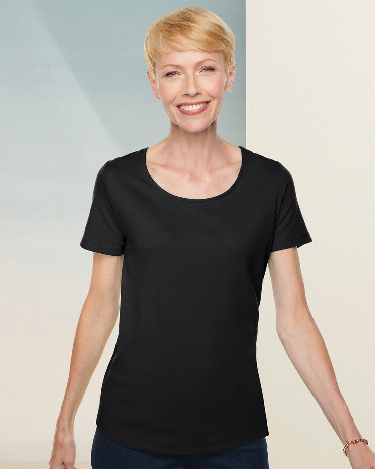 Essential Open Back Tee image number 1