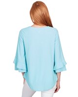 Ruby Rd® By The Sea Knit Swiss Dot Top thumbnail number 2
