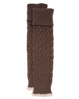 MUK LUKS® Women's Tall Pointelle Leg Warmers Socks thumbnail number 1