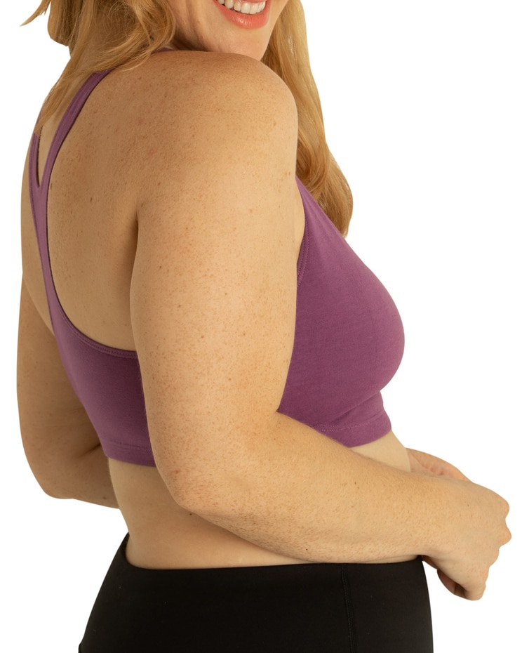 Leading Lady Serena Wirefree Sports Bra image number 2