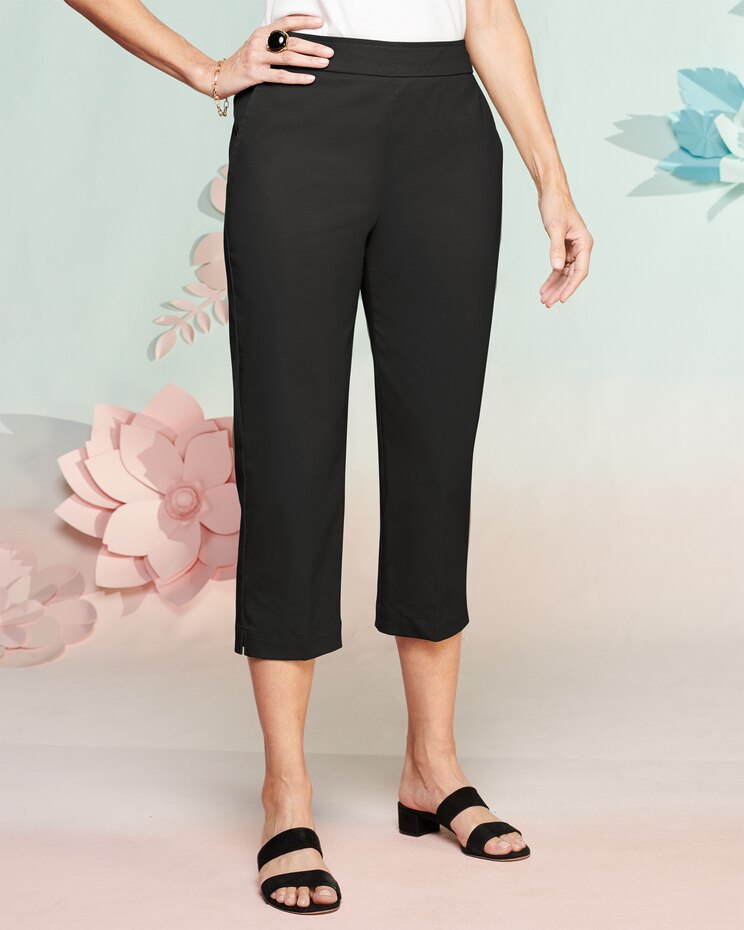 Comfort Stretch Capris image number 1