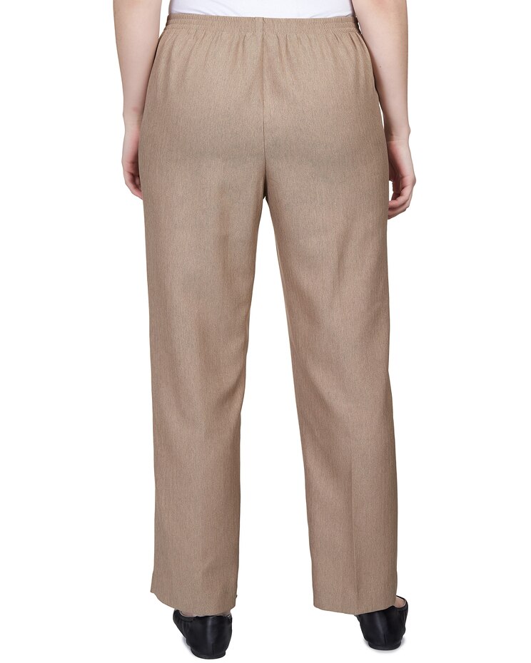 Alfred Dunner® Mulberry Street Herringbone Short Length Pant image number 2