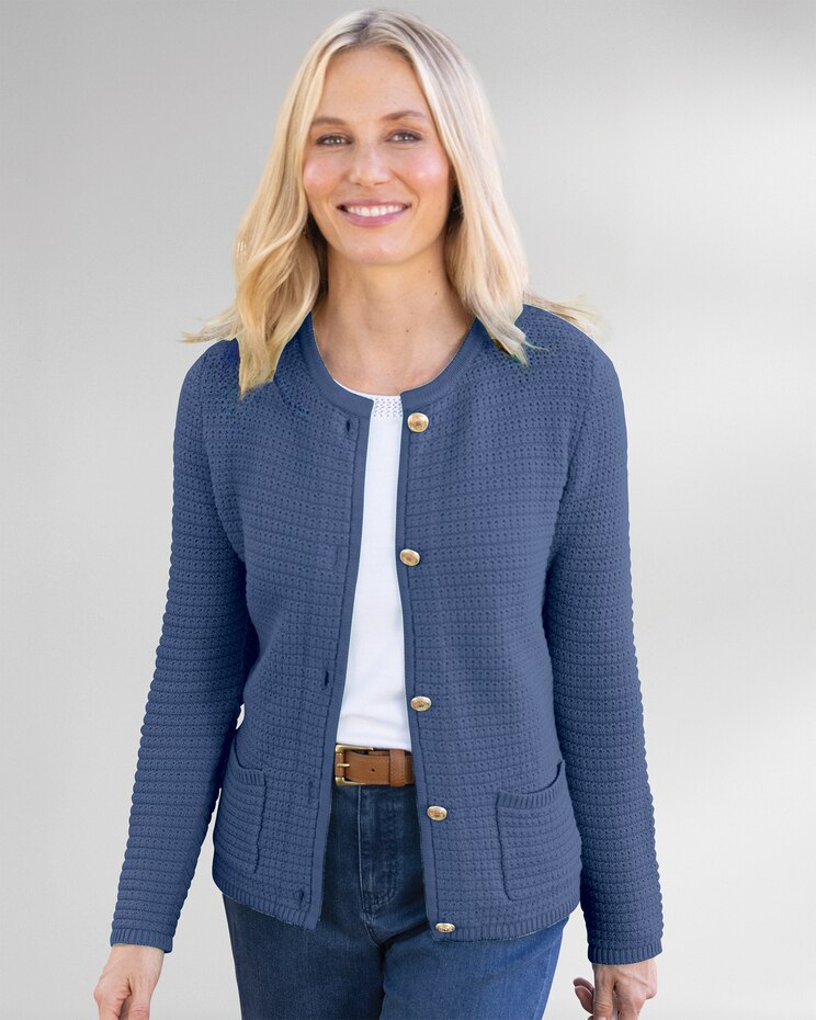 Tisbury Textured Cardigan image number 1