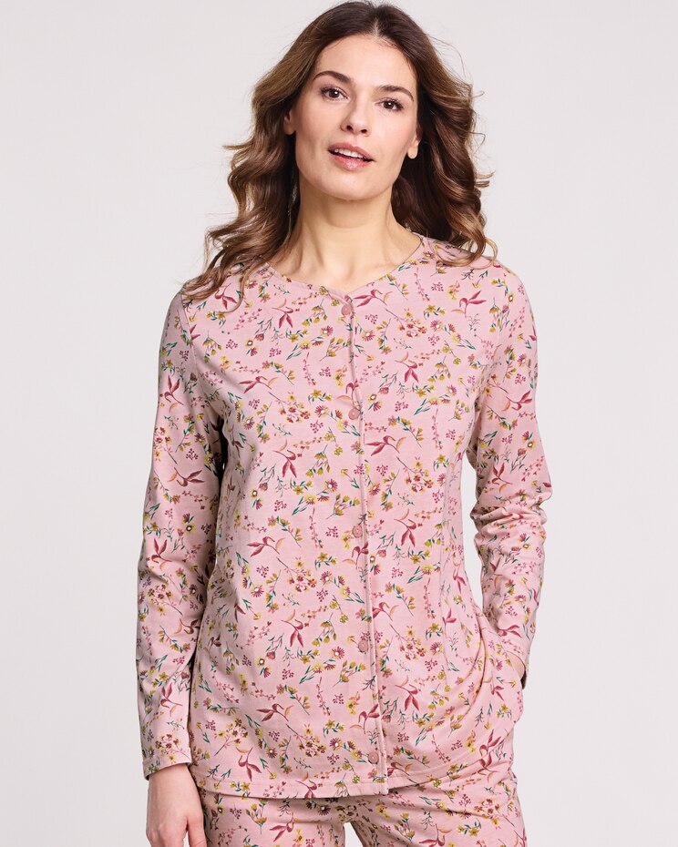 Button Front Sleep Shirt image number 1