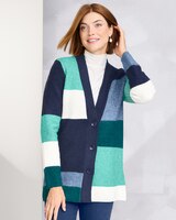 Twilight Colorblock Cardigan thumbnail number 1