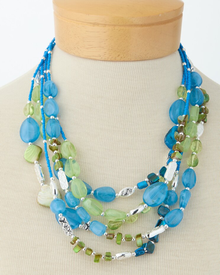 Dazzling Layers Necklace image number 2