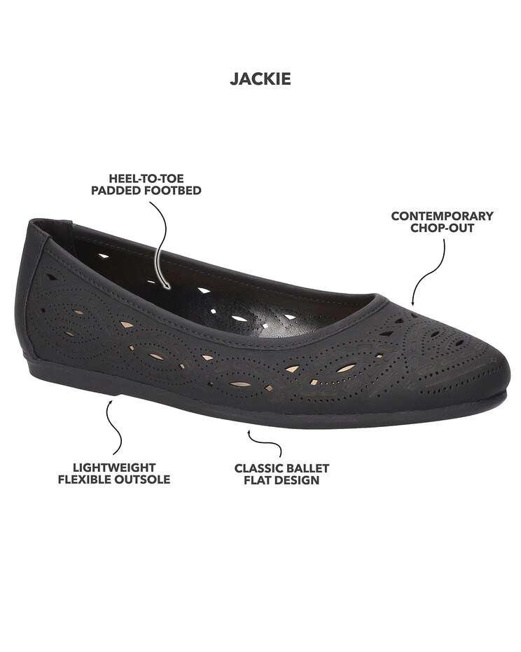 Easy Street® Jackie Ballet Flats image number 8