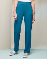 Go Everywhere Straight Leg Pull-On Knit Pants thumbnail number 1