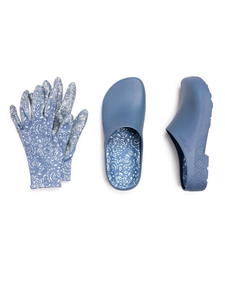 MUK LUKS® Women's Garden Clog and Glove Set image number 1