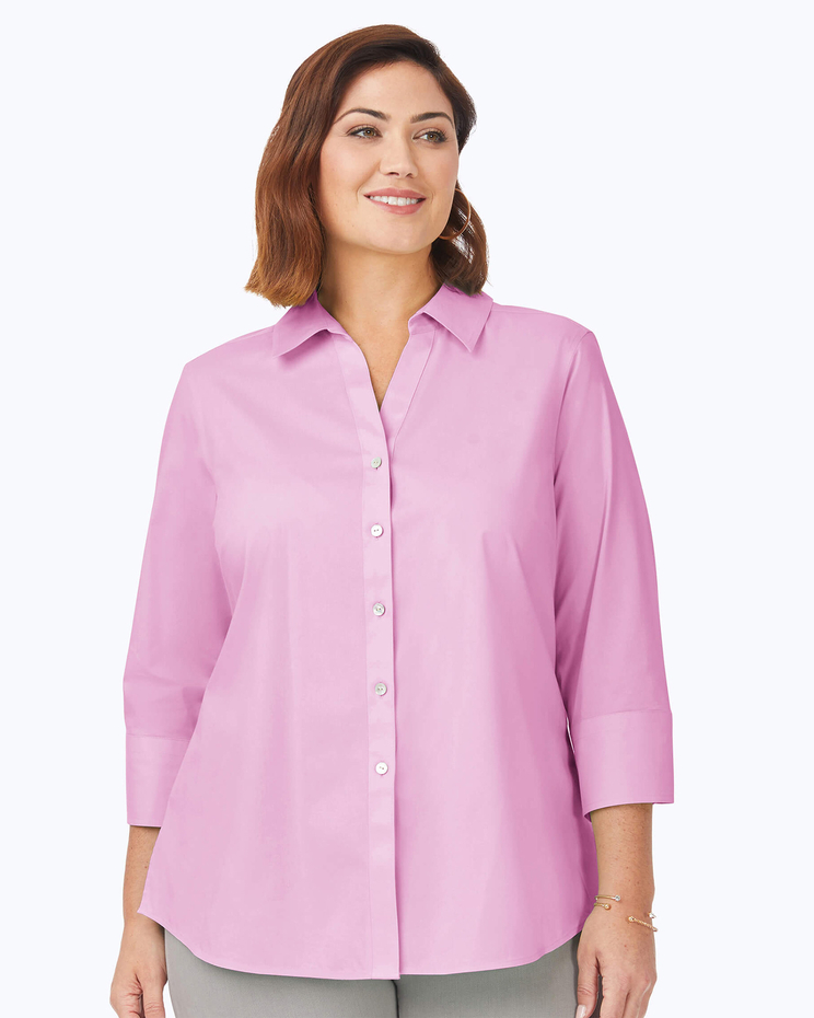 Foxcroft Mary Essential Stretch Non-Iron Shirt image number 5