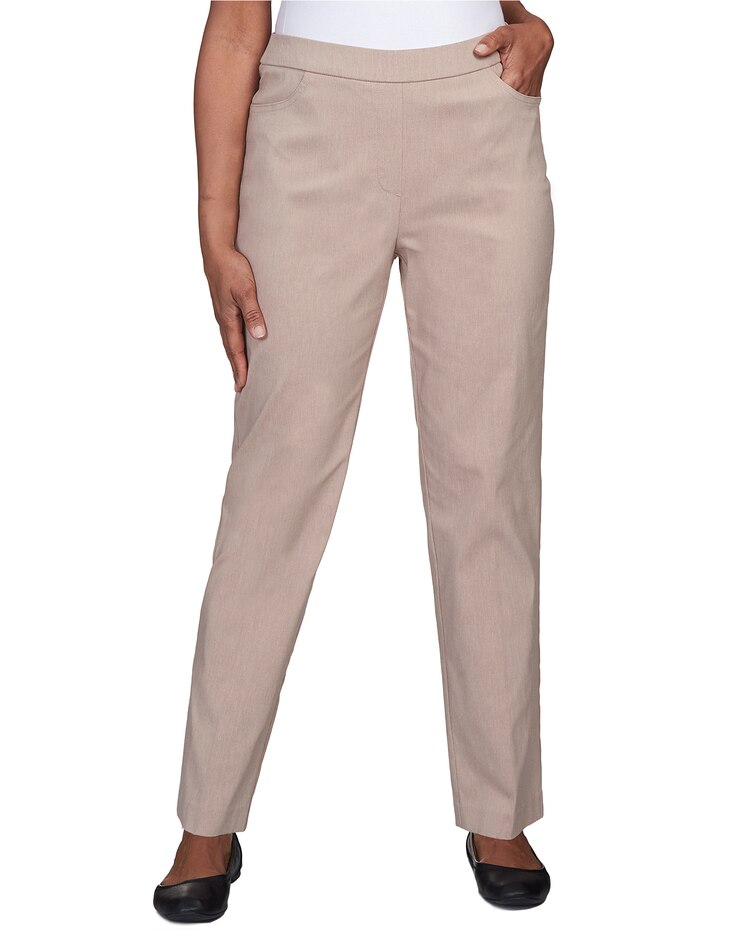 Alfred Dunner® St.Moritz Allure Fly Front Short Length Pant image number 1