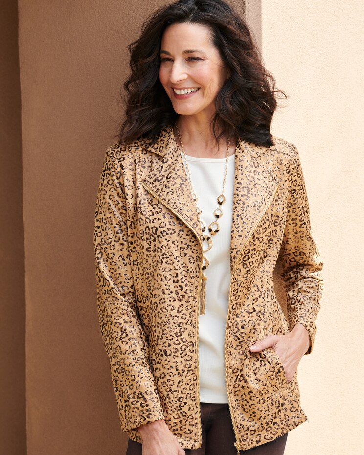 Golden Leopard Jacket image number 1