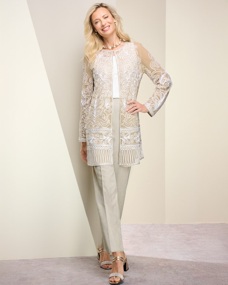 Soutache Mesh Jacket image number 4