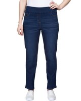 Alfred Dunner® Autumn Weekend Pull On Stretch Denim Short Length Pant thumbnail number 1