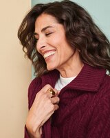 Cable Sweater Jacket thumbnail number 2