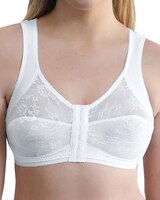 Wireless Front Closure Back Support Bandeau Bra thumbnail number 1