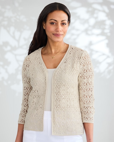 Macramé Lace Cardigan 