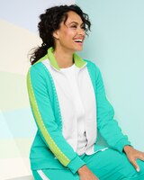 Color Pop French Terry Jacket thumbnail number 1