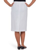 Alfred Dunner® Cinch Waist Midi Skirt with Slant Pockets thumbnail number 8