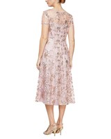 S.L. Fashions Sleeveless Jacket Dress with Beading at Neckline thumbnail number 2