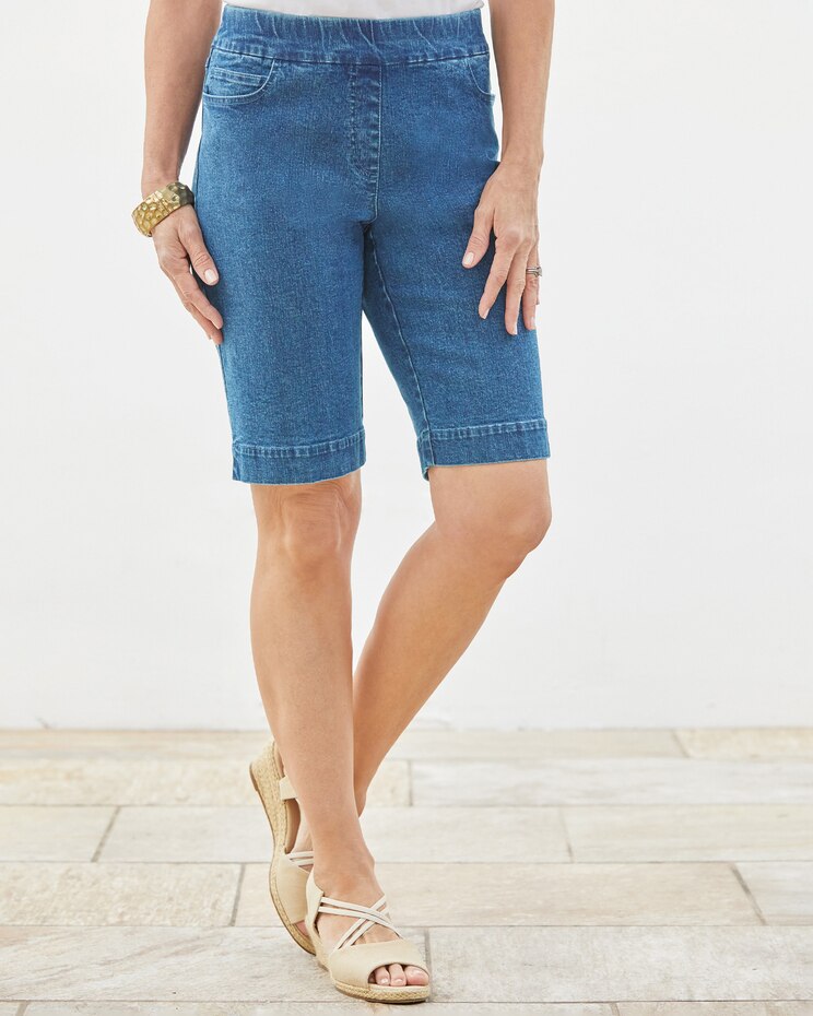 Slimtacular® Denim Shorts image number 1