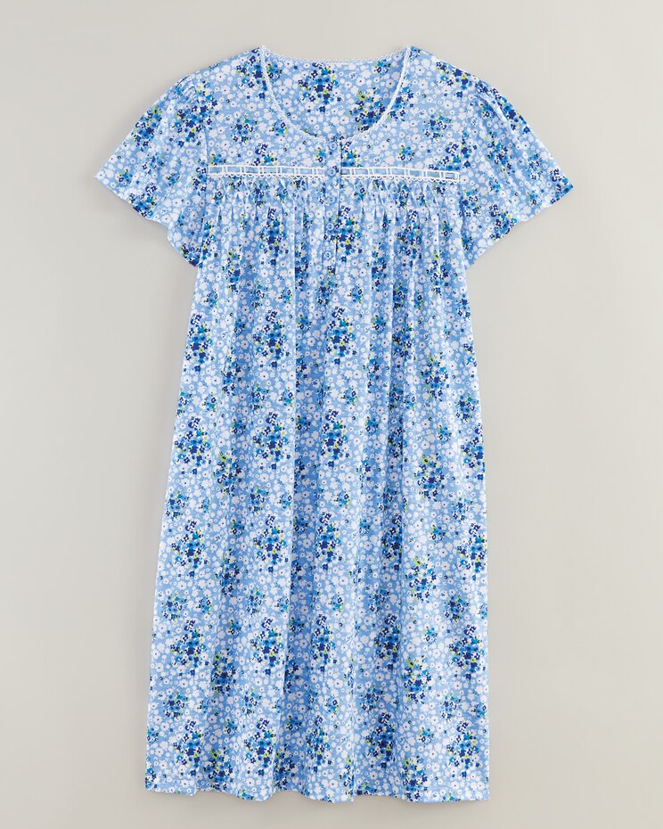 Floral-Print Nightgown image number 1