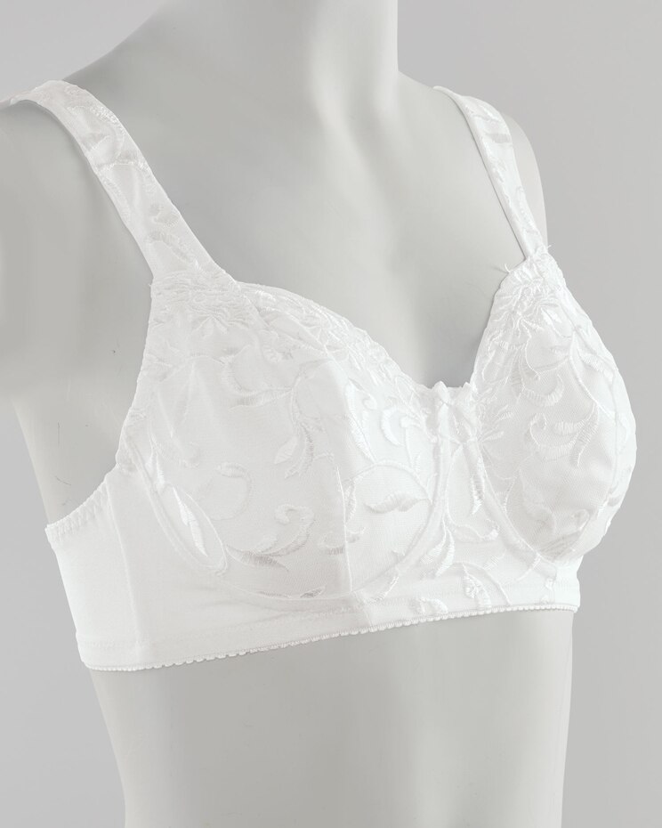 Valmont Soft Cup Embroidered Bra image number 1