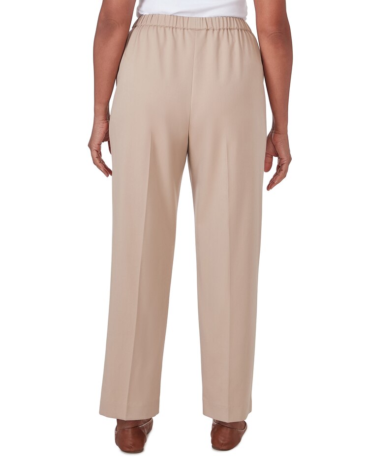 Alfred Dunner® Tuscan Sunset Sunset Twill Short Length Bottom image number 3