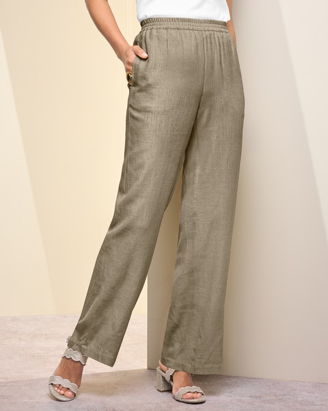 Sunwashed Linen Pants