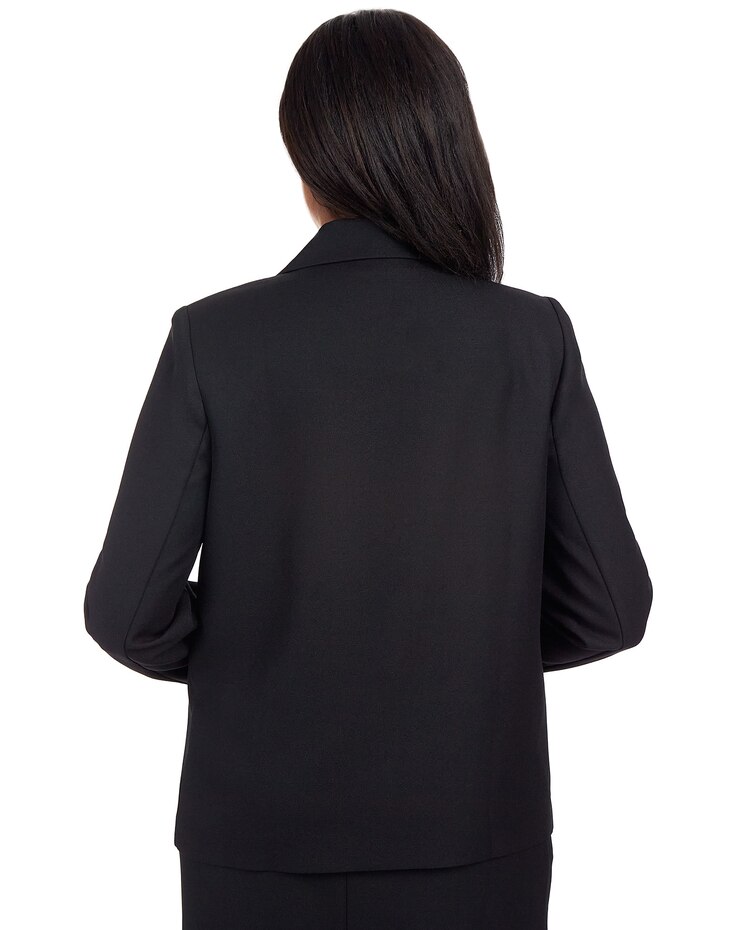 Alfred Dunner® Classic Fitted Blazer Jacket image number 2