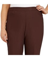Alfred Dunner Classic Pull-On Proportioned Straight Leg Pants thumbnail number 4