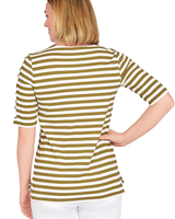 Ruby Rd® Striped Print Top thumbnail number 3