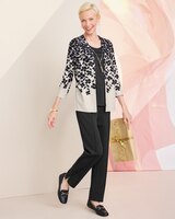 Cascade Leaves 2-fer Cardigan by Alfred Dunner thumbnail number 3