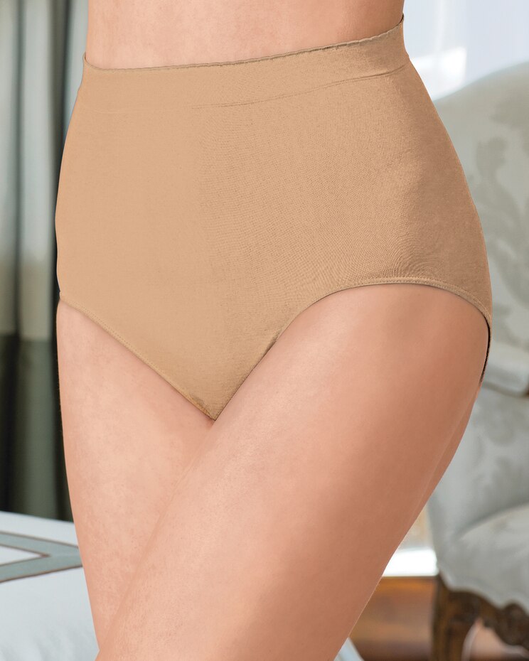3-Pack Seamless Panties by ComfortEase image number 1
