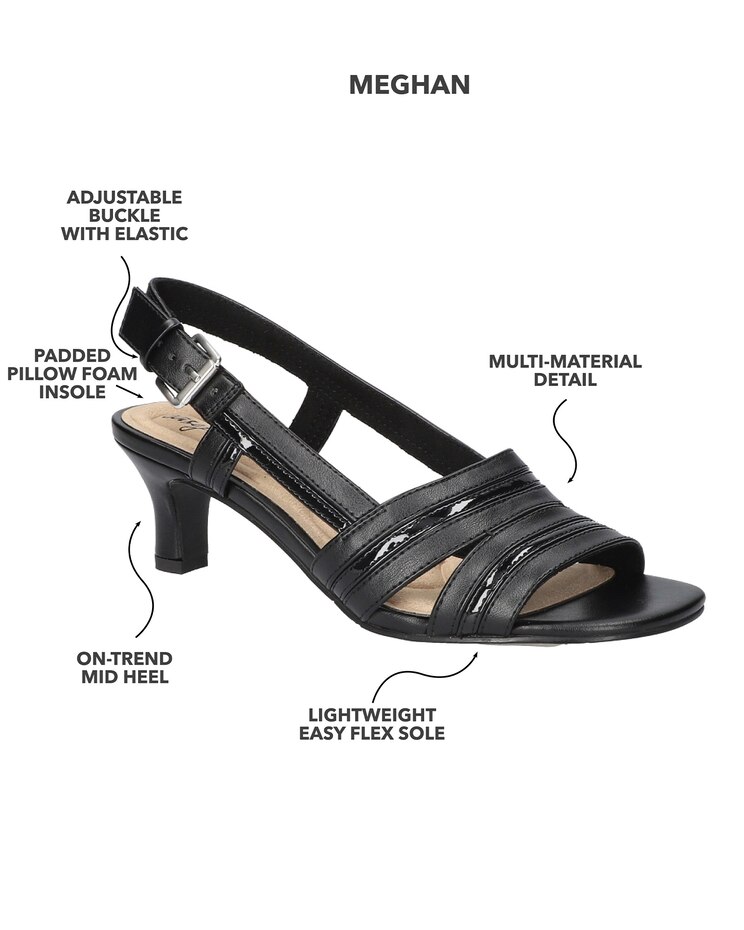 Easy Street® Meghan Slingback Heeled Sandals image number 8