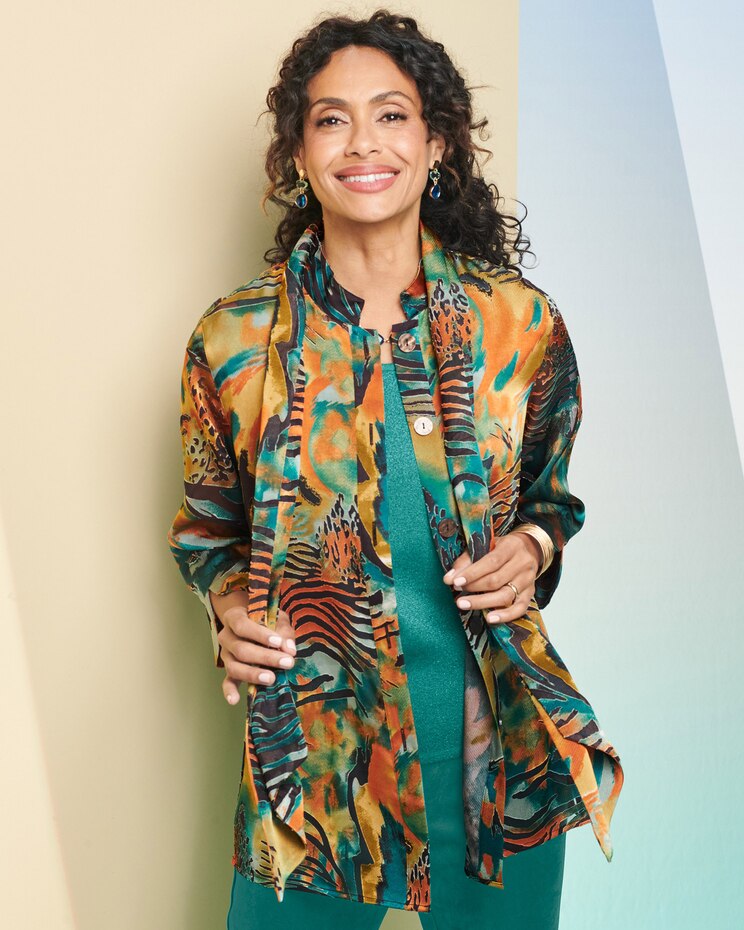 Rainforest Burnout Shirt image number 1